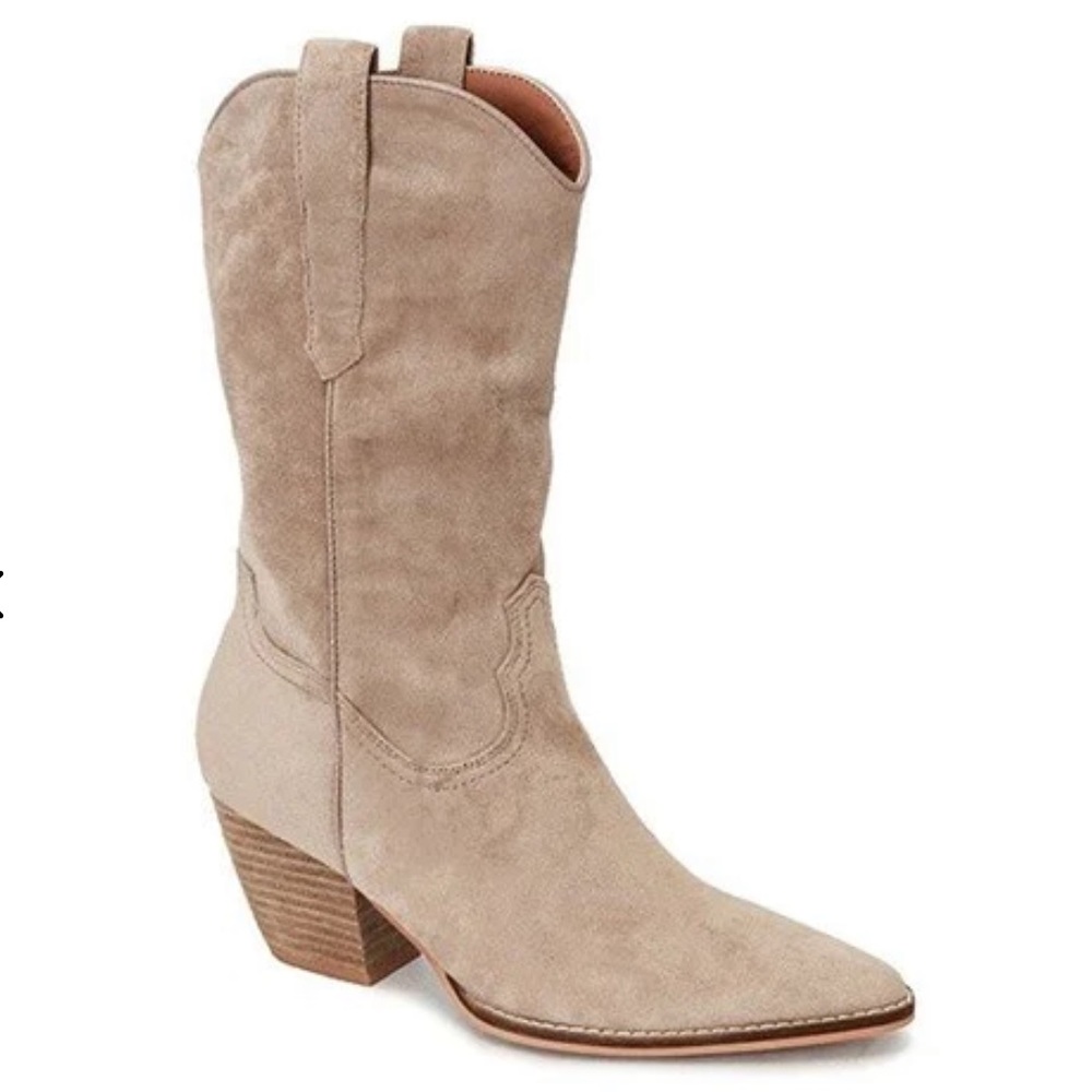 Tan/Taupe BEAST FASHION Arisa Western Boots